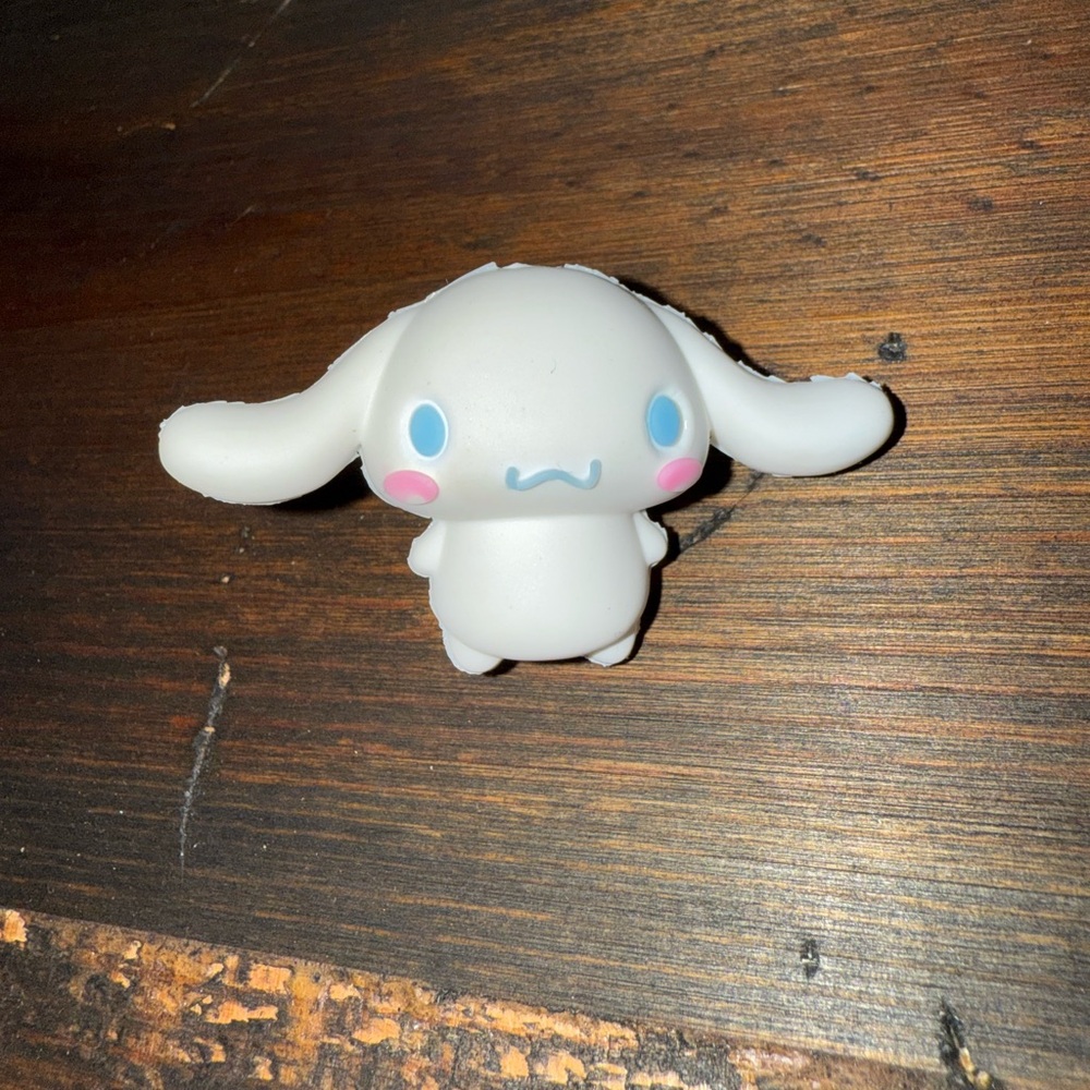 Cute White Character Figurine